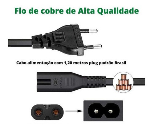 Imagem 4 de 6 de Fonte Ack-e18 Acke18 Adaptador Ac P/ Canon T6i T7i Sl2 E Sl3
