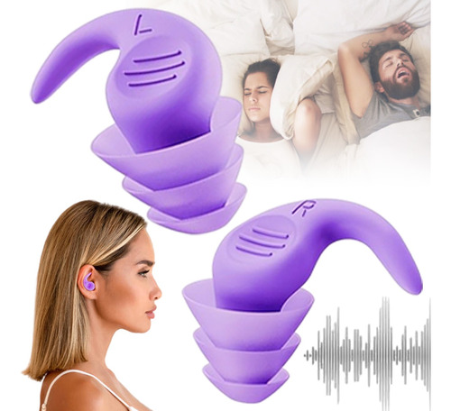 Tapones Los Oídos Silicona Reducción Ruido Para Dormir