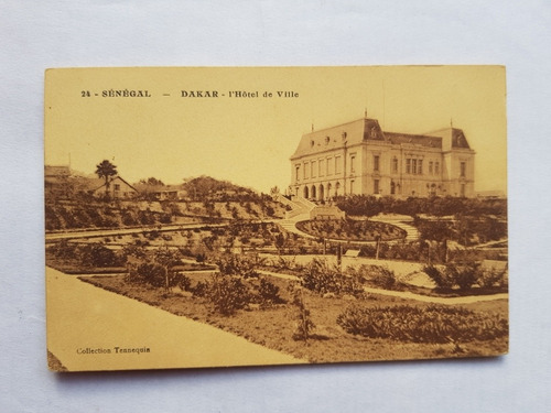 Africa Senegal Postal Dakar Hotel De Ville