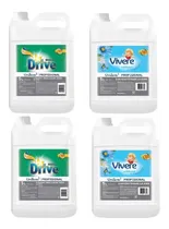 Comprar Jabon Liquido Drive X 5 L (2) + Suavizante Vivere X 5 L (2)