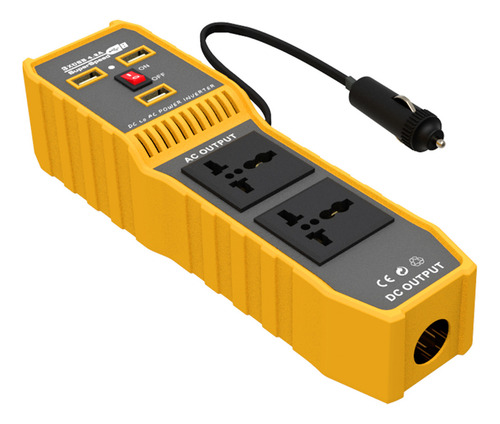 Cargador De Coche De Enchufe Alto Encendedor De Coche Inve