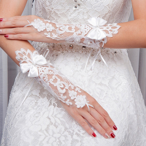 Boda De Encaje De Encaje Vestido De Lazo Novia De Encaje Gua