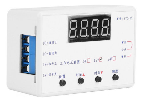 Pantalla Led Temporizador Variable Módulo Relé Control Autom