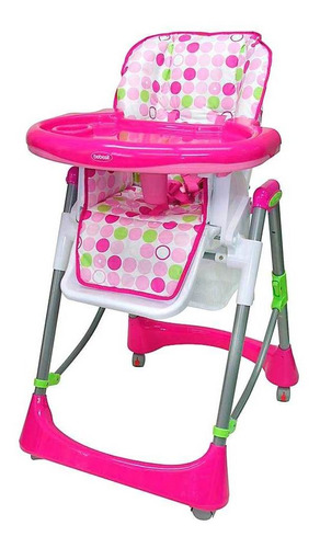 Silla De Comer Bebesit Supper 1039 Color Rosa