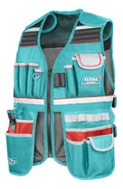 Comprar Chaleco Porta Herramientas 48x60x3cm Max 3kg 17 Bolsillos