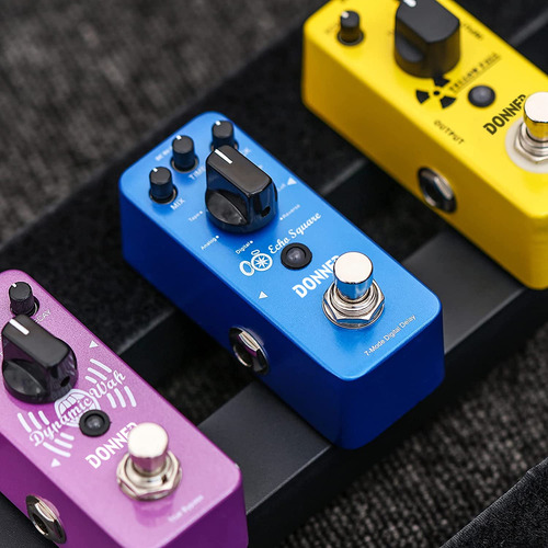 Pedal De Retardo Donner Echo Square Digital, 7 Modos, Guitar