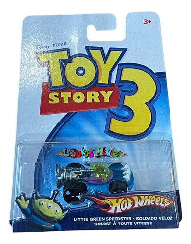 Hot Wheels Disney Toy Story 3 Little Green Speedster Lacrado