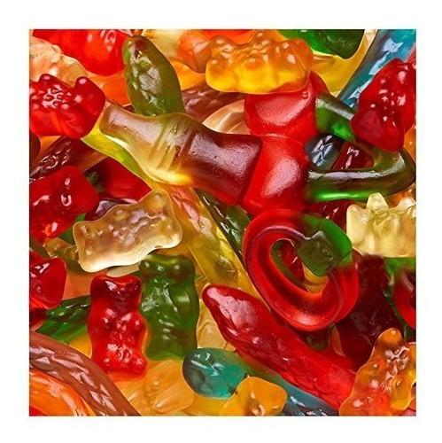 Gomitas Surtidas Haribo Minis Starmix Osito Coca Cola Anillo