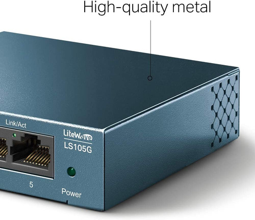 Imagen 2 de 5 de Switch Tp-link Ls105g Ethernet 5 Puertos Gigabit Miner Red