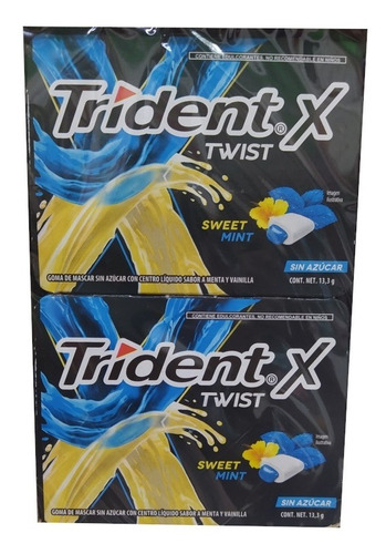 Trident X Twist Sweet Mint Paquete
