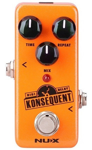 Pedal Nux Konsequent Digital Delay +