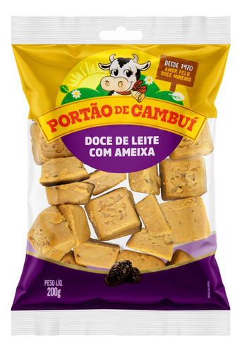 Doce de Leite com Ameixa Portão de Cambuí Pacote 200g