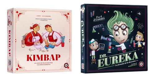 Juegos Kimbap + Dr. Eureka Ruibal Promo 29 (+ 6 Años)