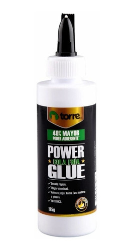 Cola Fría 125 Gr. Power  Glue Torre / Artesano Librería