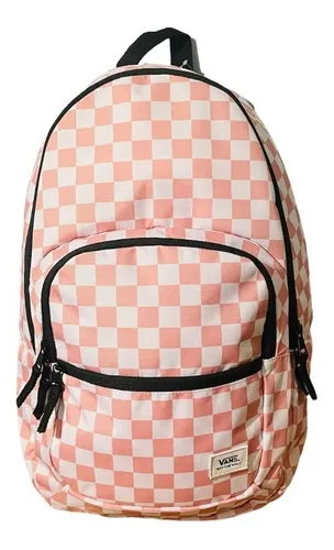 Mochila vans cuadros rosa hot sale