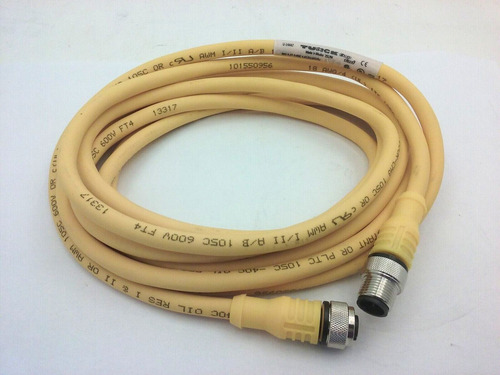 Turck Rkc 4.4t-3-rsc4.4t/s1587/sv Cordset Double Ended Mal