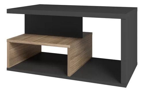 Mesa Ratona - De Centro - Muebles Web - Living - Mes6000 - Negro/oak