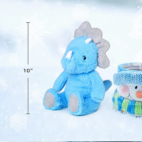 Peluche De Dinosaurio Azul Vanlinny, Peluche Suave De 9 PuLG