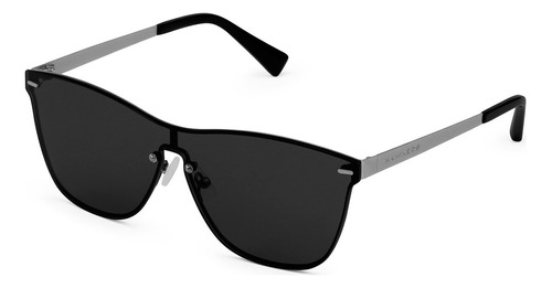 Gafas De Sol Hawkers One Venm Metal Hombre Y Mujer Lente Negro Varilla Gris Armazón Negro Diseño Mirror