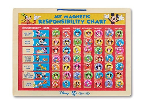 Melissa Y Doug Disney Mickey Mouse Mi Carta De Responsabilid