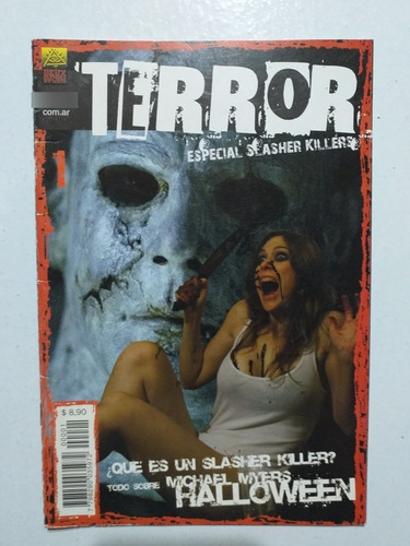 Revista Terror Especial Slasher Killers.