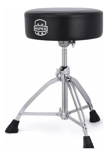 Banqueta Bateria Mapex T850 Redonda A Rosca Acolchada