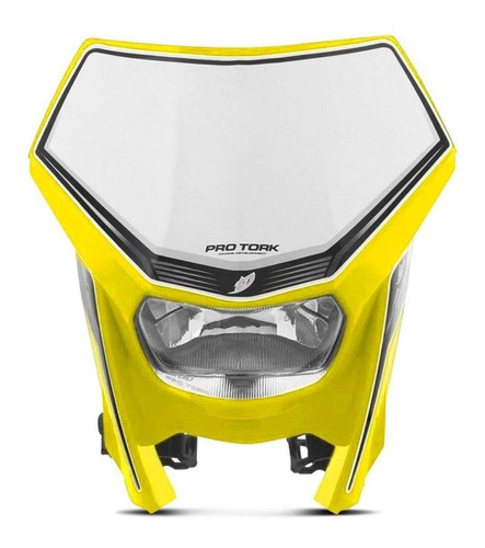 Farol Moto Universal Com Abraçadeiras Trilha Off Road Noite