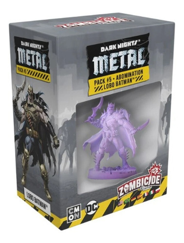 Zombicide 2ª Edição Dark Nights: Metal Character Pack 5