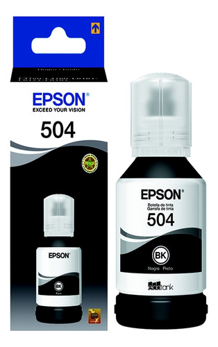 Tinta Epson 504 Negro