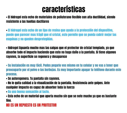 Protector Pantalla Hydrogel Compatible Con Htc X310e