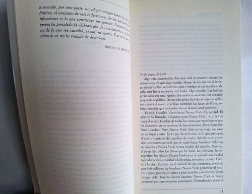 América Día A Día, Simone De Beauvoir. Viaje Estados Unidos (Usado)