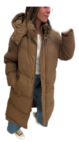 Campera Larga Inflable Tapado The Big Shop