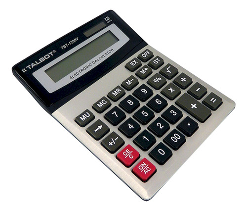 Calculadora Talbot De Escritorio 12 Digitos 1200v
