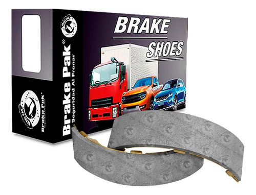 Zapatas  De Freno Marca Brake Pak Para Mitsubishi Canter