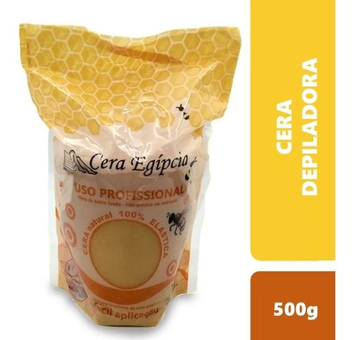 Imagem 5 de 10 de Cera Elástica Mel Depilação Cera Quente - 500g Depilatória
