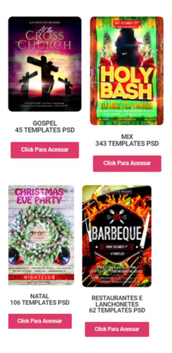 Pack 1507 Artes Para Flyer Photoshop