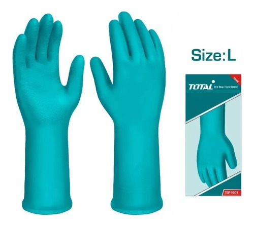Guantes De Goma Pvc Alta Calidad Para Jardinería Y Limpieza