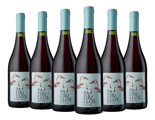 Imagen 1 de 1 de Vino Padrillos Pinot Noir 750 Cc. Distribución Oficial!!!