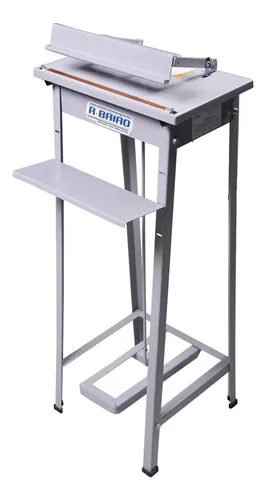 Seladora Disparo De Pedal 30cm Sem Temporizador Cor Cinza