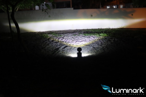 Imagem 6 de 7 de Par Farol Led Z5 Luminark Foco Aberto Auxiliar Milha Drl