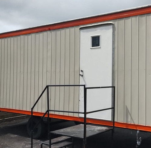 Traila Cabina Camper Caseta Remolque Oficina Móvil Para 6