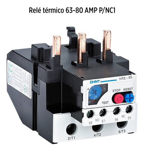 Nr2-93 Rele Termico 63-80 Amp P/nc1