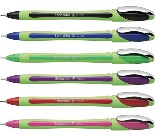 Bolígrafos Schneider Xpress Fineliner 0.8mm Colores Su...