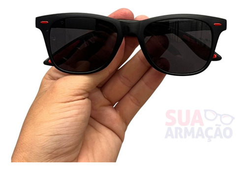 Oculos De Sol Masculino Original Quadrado Uv400 Verão