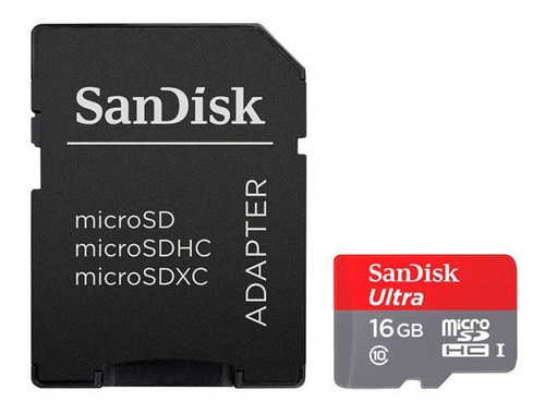 Tarjeta Micro Sd Sandisk 16gb