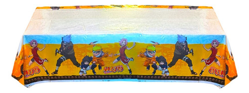 Mantel Plástico De Naruto Para Cumpleaños