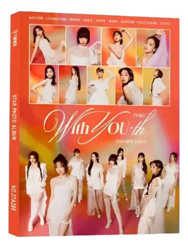 Twice With You-th 13th Star Photo Album Naranja 40 Pag