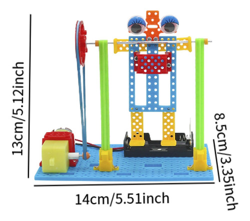 Modelo De Robô Horizontal Do Kit De Kit De Experimentos
