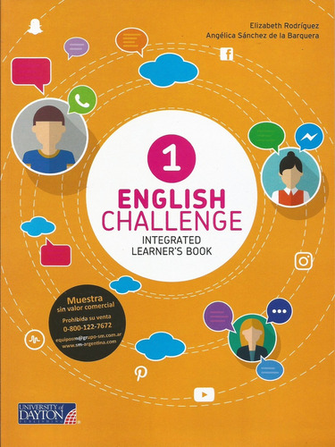 English Challenge 1 - Integrated Learner ' S Book **novedad 