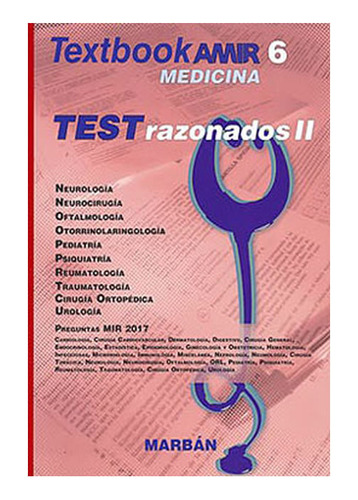 Test Razonado Ii Amir Medicina Tomo 6 Libro Nuevo